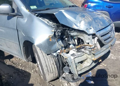 2007 Honda Odyssey Ex-L из США, поврежденный, VIN 5FNRL38707B045470